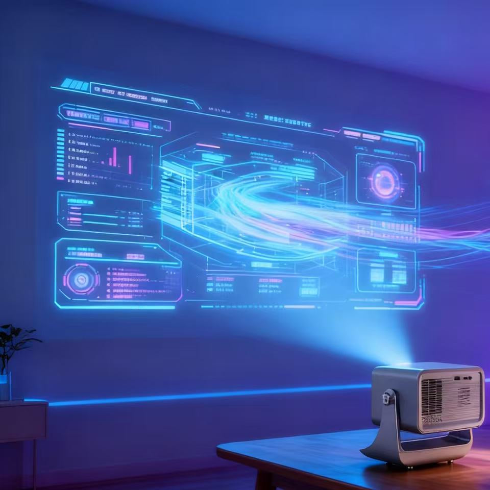 NORSEN M4 Projector 1080P FHD Portable Projector