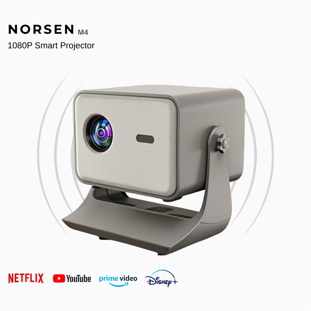 NORSEN M4 Projector 1080P FHD Portable Projector